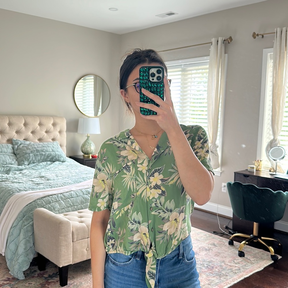 American eagle Hawaiian shirt